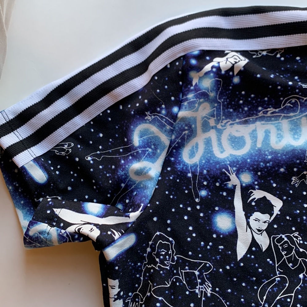 Adidas x Fiorucci Graphic Cropped Tee Size L - Picture 3 of 6